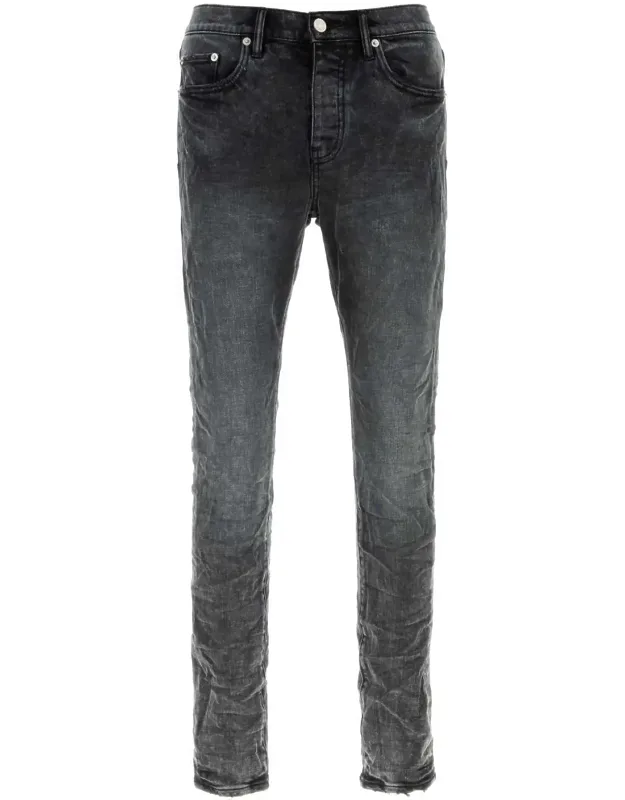 Black Stretch Denim Jeans