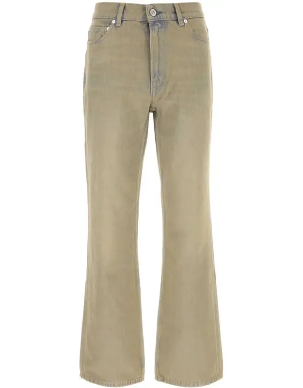 Dove Grey Denim Pants