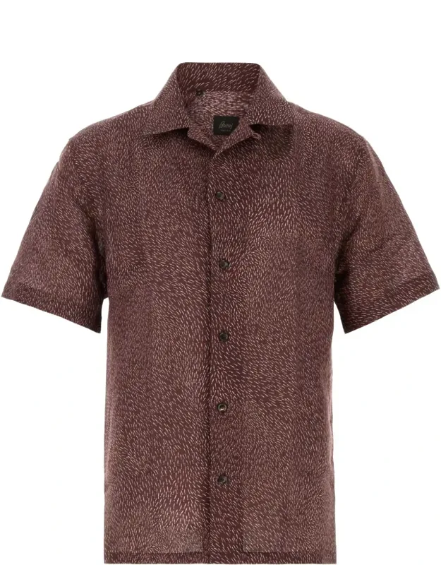Printed Linen Shirt