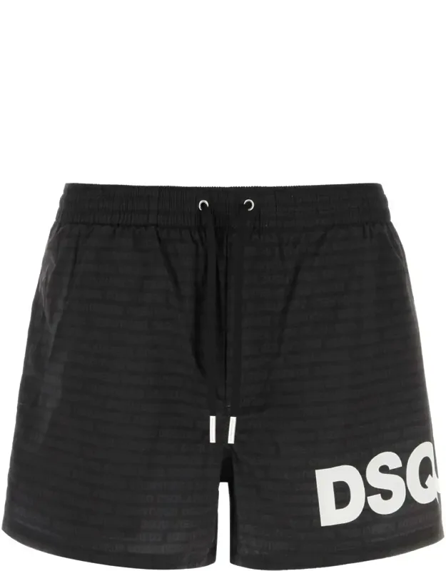 Printed Polyester Swimming Shorts