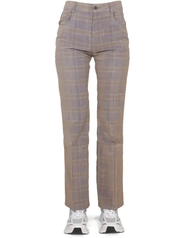 Tailored High-waist Straight Leg Pants