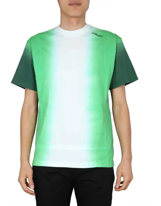 Gradient Design Round Neck T-shirt