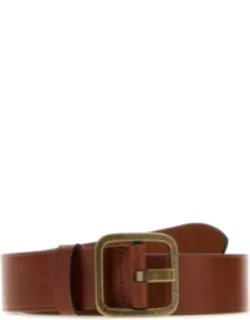 Caramel Leather Belt