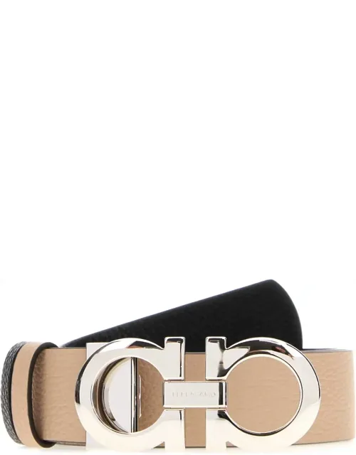 Sand Leather Reversible Belt