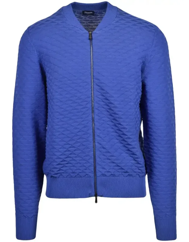 Cotton Zip Cardigan