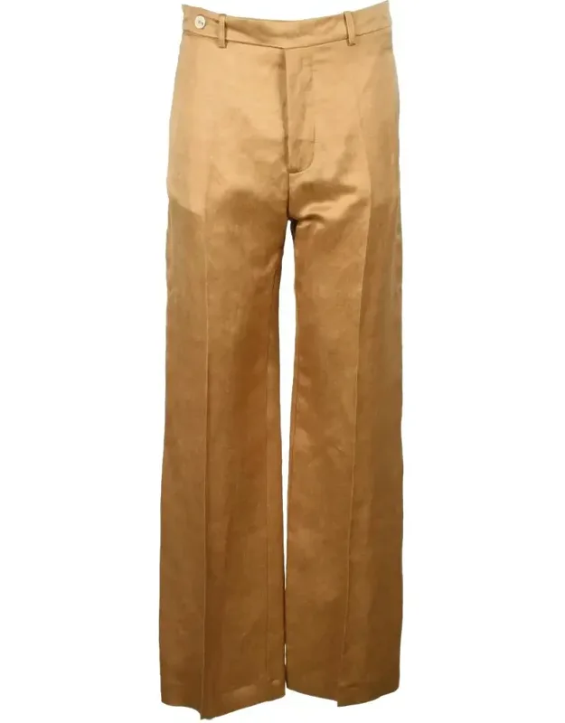 Linen Cupro Trousers
