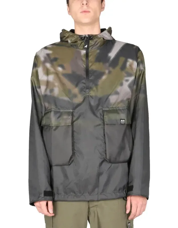 Hooded High Neck Waterproof Jacket