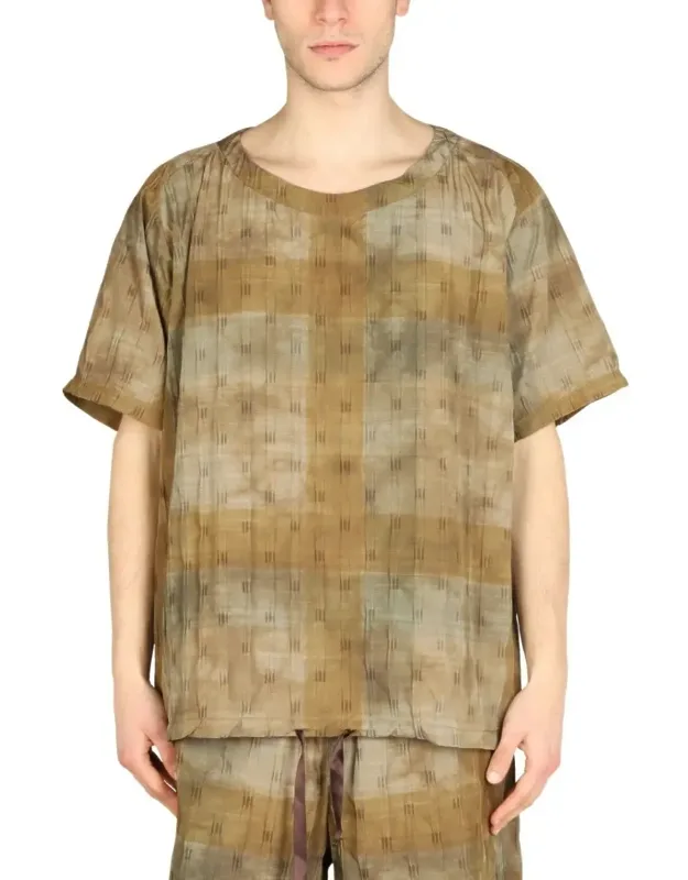 Textured Boxy Fit T-shirt