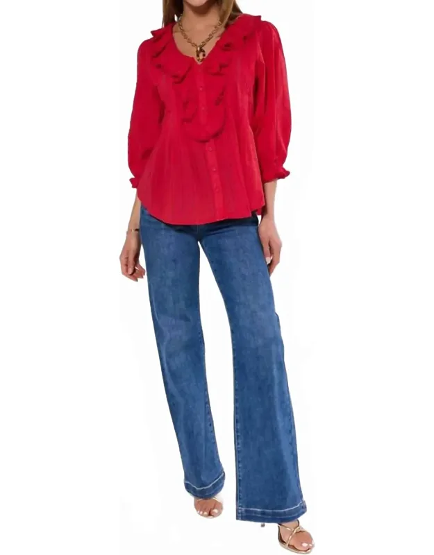 Ruffle Blouse
