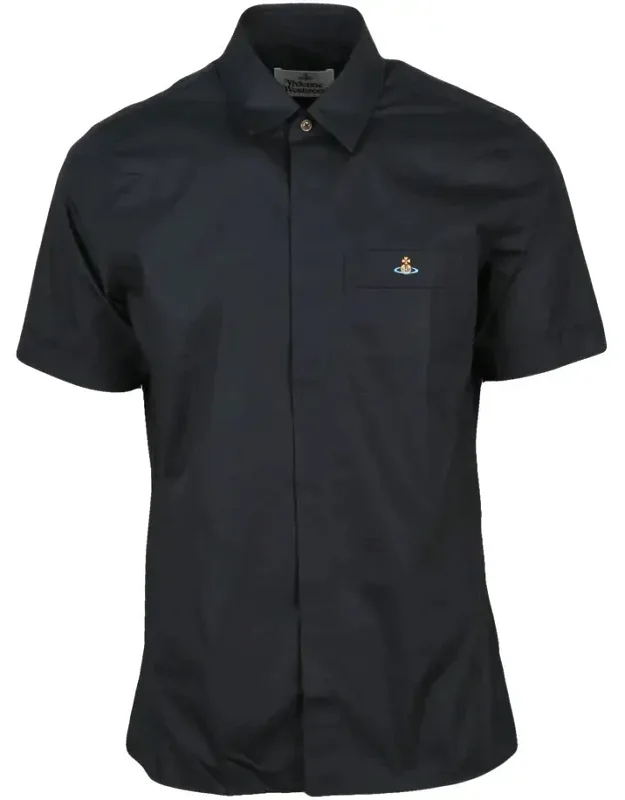 Short-sleeved Cotton Shirt
