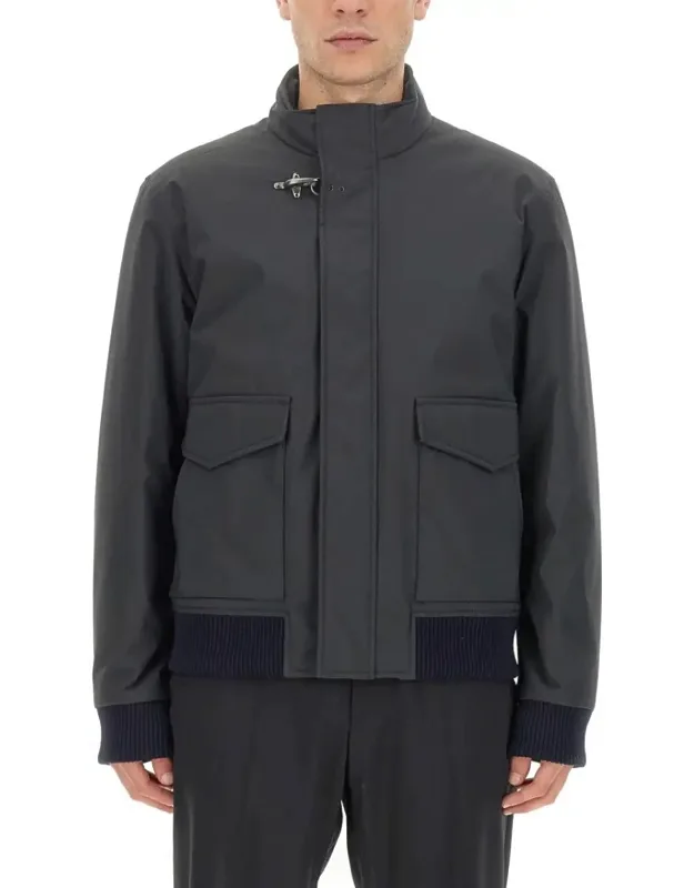 Nylon Bomber Jacket