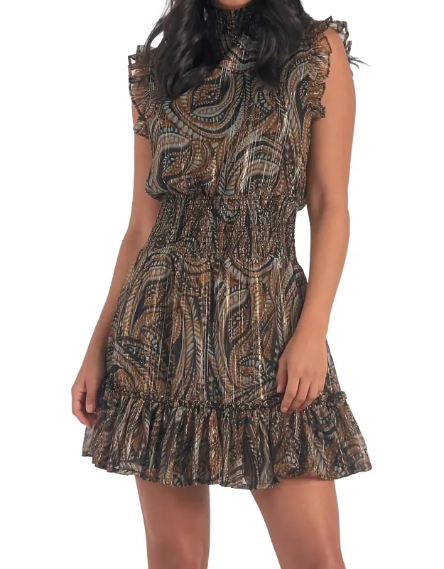 Fiorela Paisley Dress