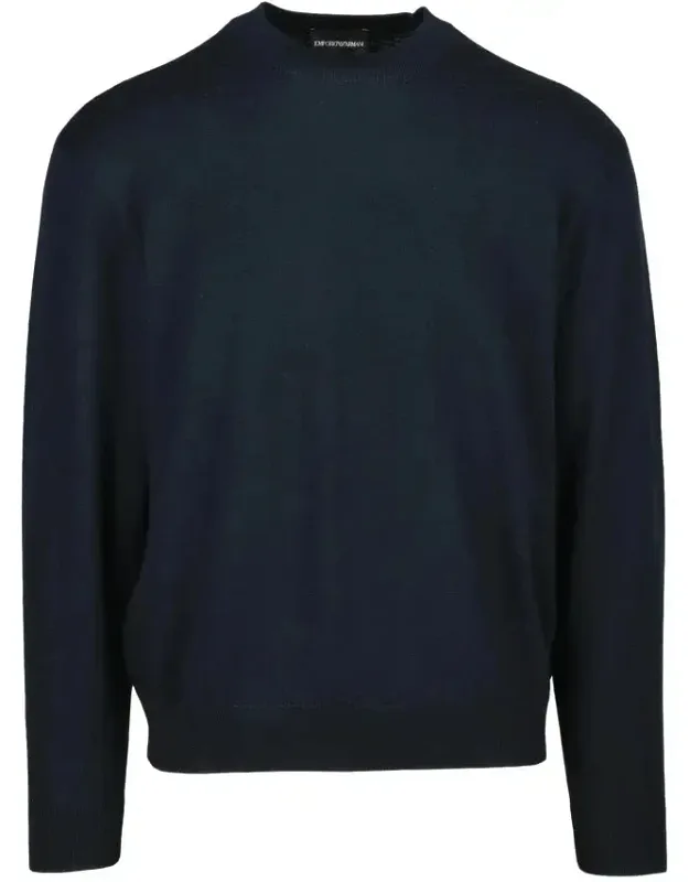 Sweater 100% Virgin Wool Crew Neck