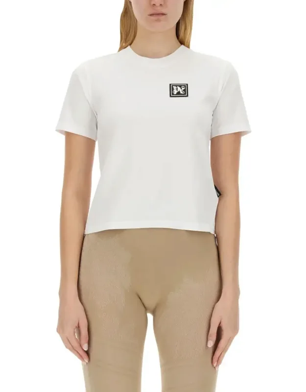 Palm Ski Club T-shirt, Slim Fit, Cropped Design