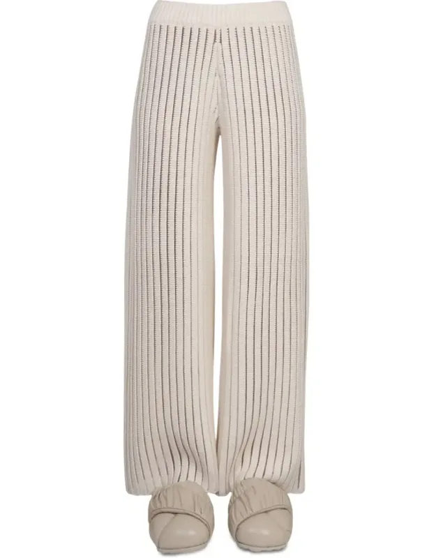Relaxed Fit Wide Leg Pants