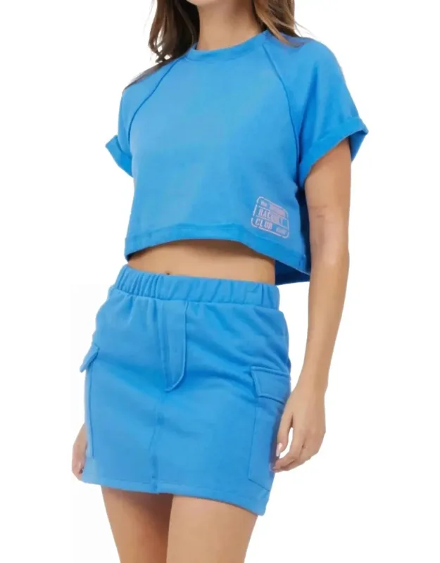 Cargo Sweat Skirt