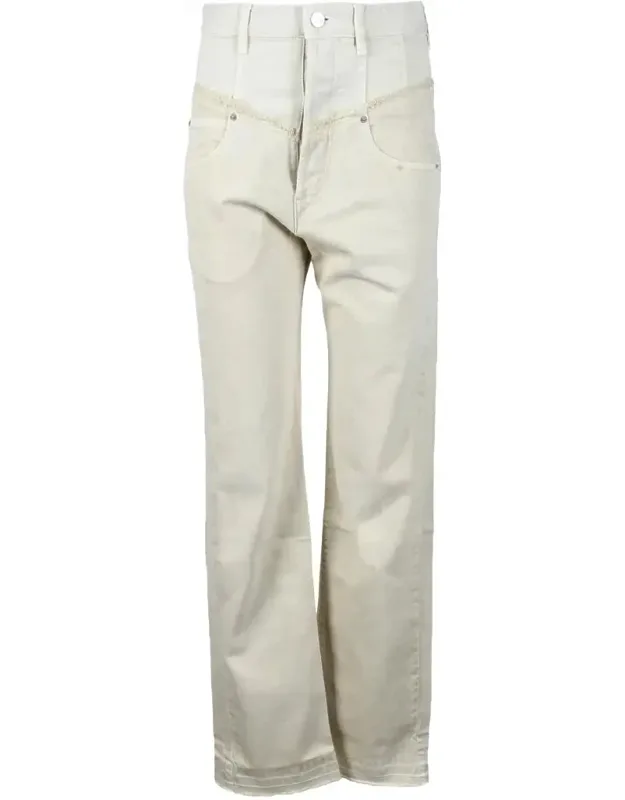 Straight-leg Mid-rise Jeans