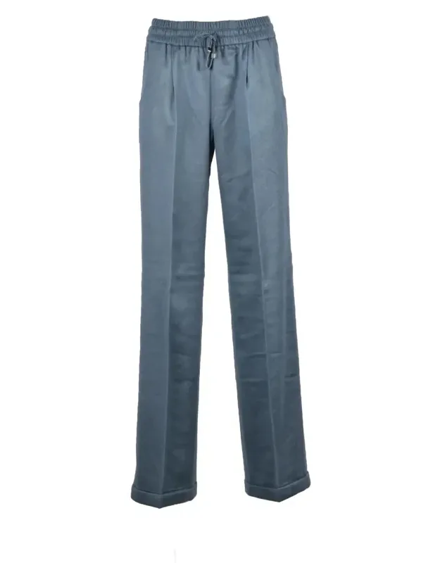 Straight-leg Trousers