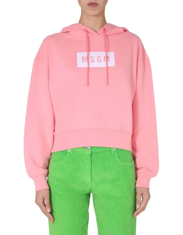Cropped Boxy Hoodie