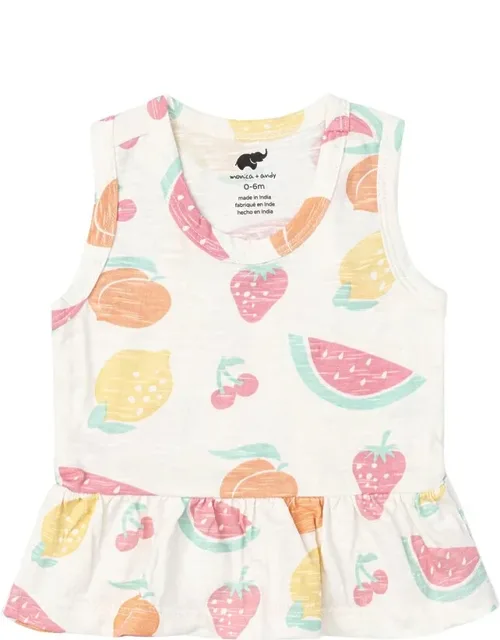 Racerback Peplum Tank