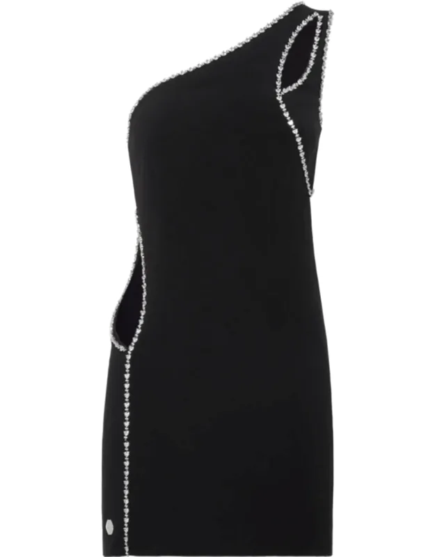 Mini Dress With Crystals
