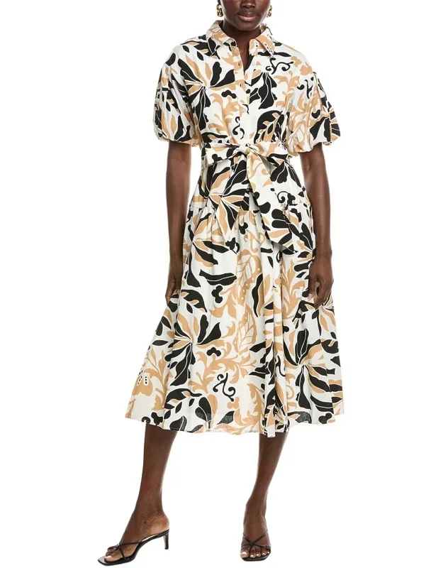 Printed Shirtdress