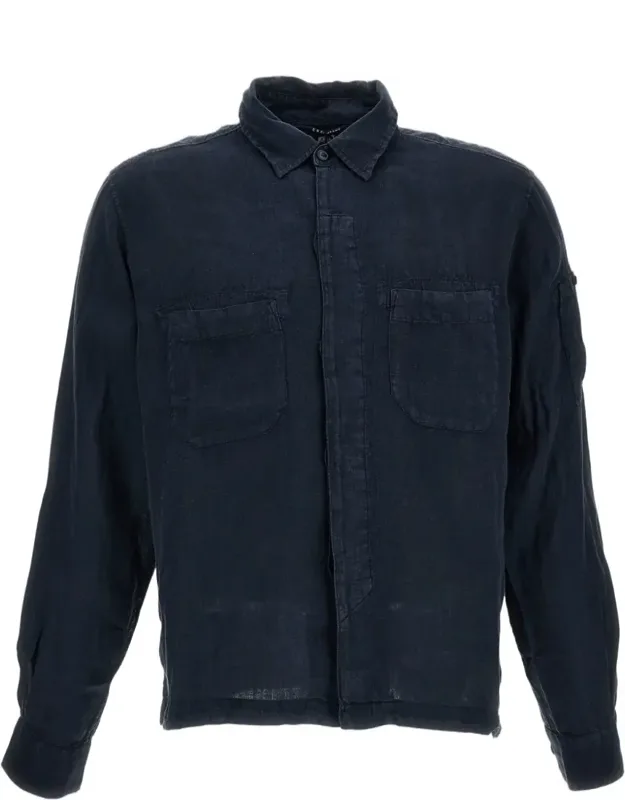Long-sleeved Linen Shirt