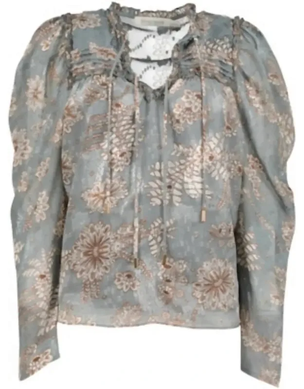 Floral Print Blouse
