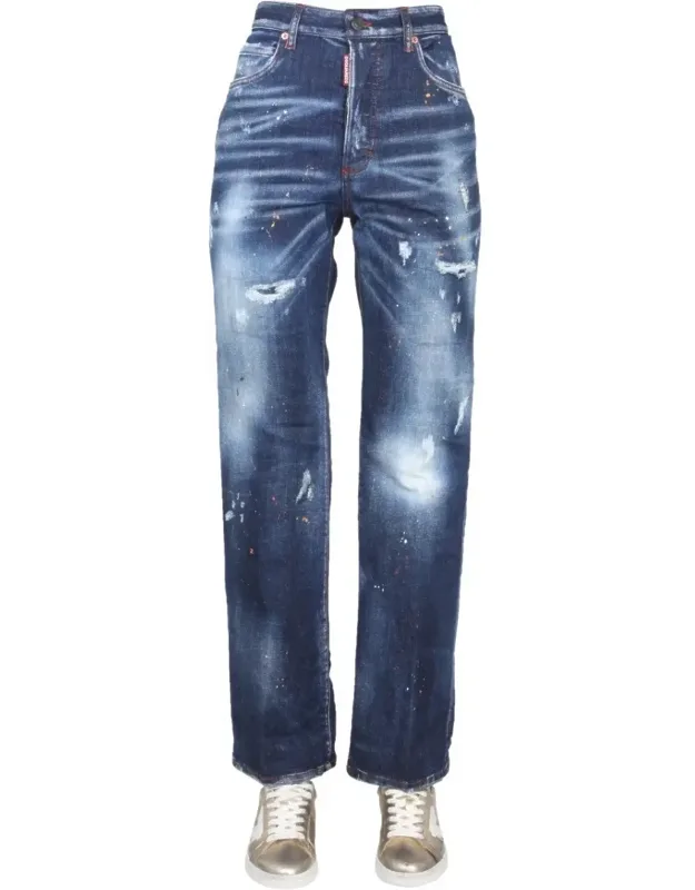Relaxed Straight-leg Jeans