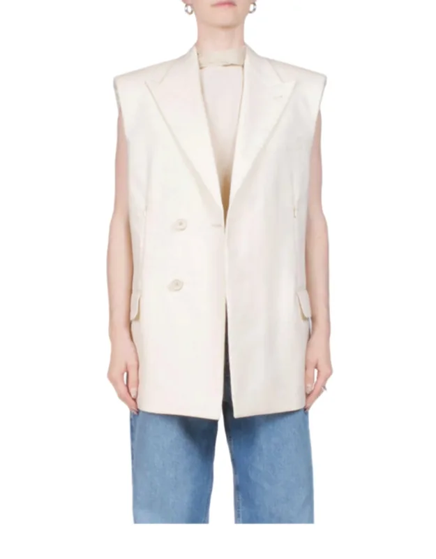 Sleeveless Car Blazer