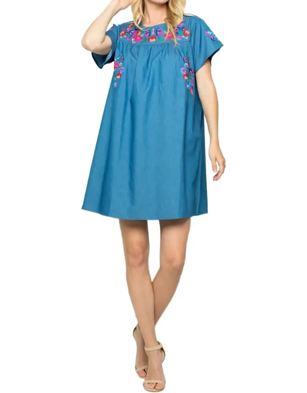 Embroidered Dress