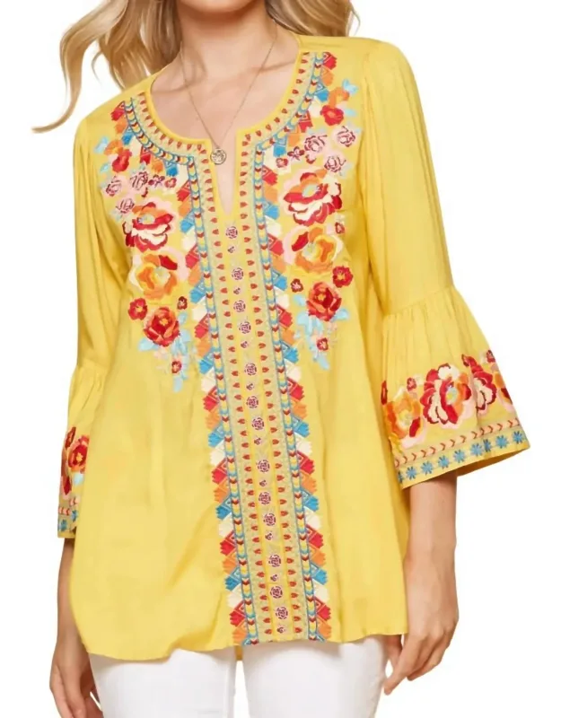 Embroidered Top