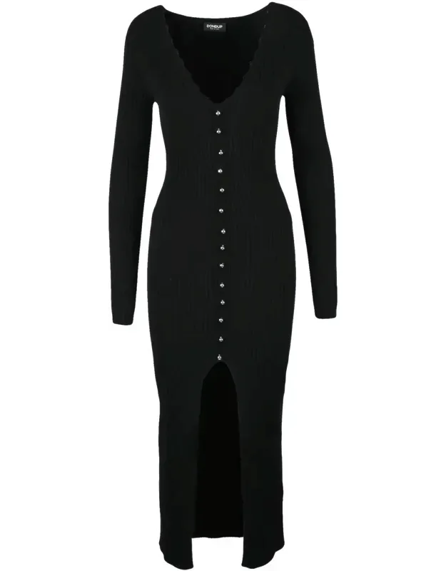 Long Ribbed Dress
