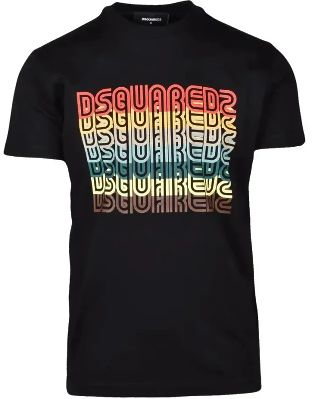 T-shirt - Multicolored Graphic Print