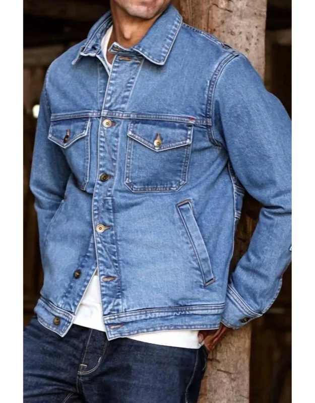 Broken Twill Denim Jacket