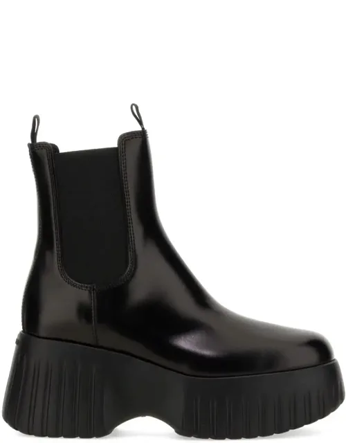 Stripe Chelsea Boots