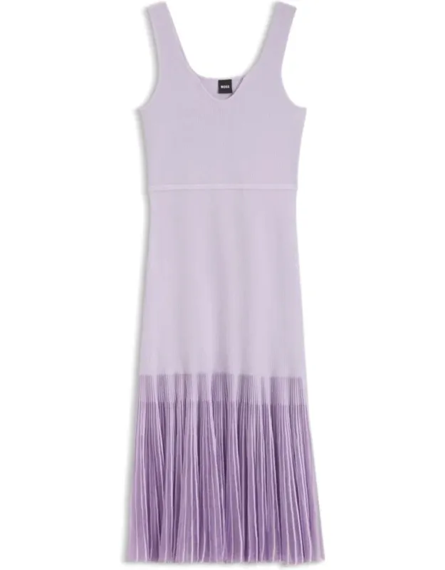 Rib-knit Dress