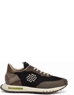 Space Race Sneakers - Innovative Leather And Rubber Design