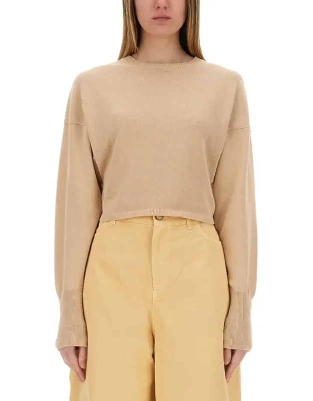 Cropped Knit Top