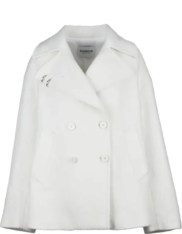 Double-breasted Coat With Classic Lapel