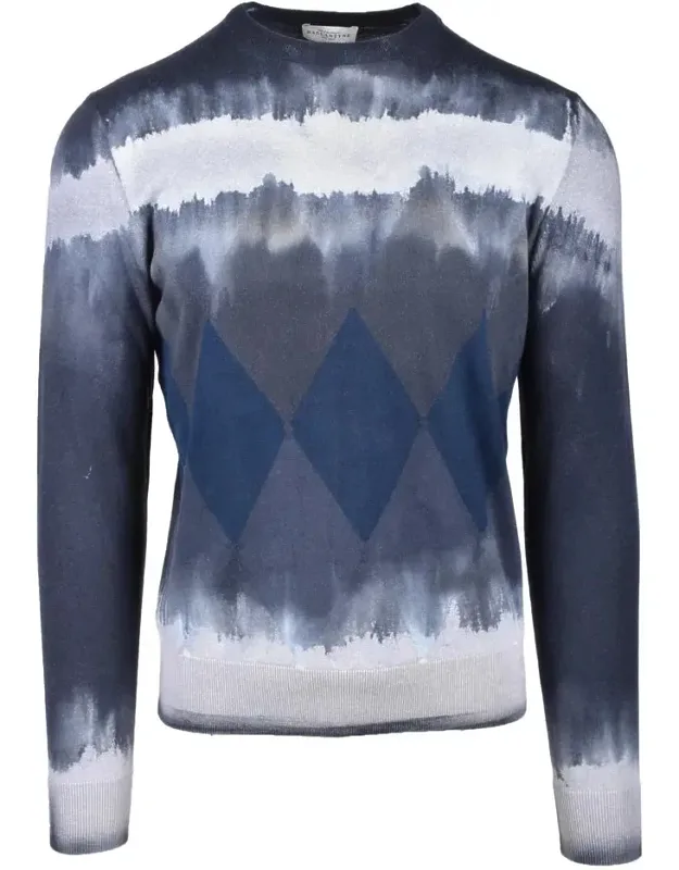 Tie-dye Knit Sweater