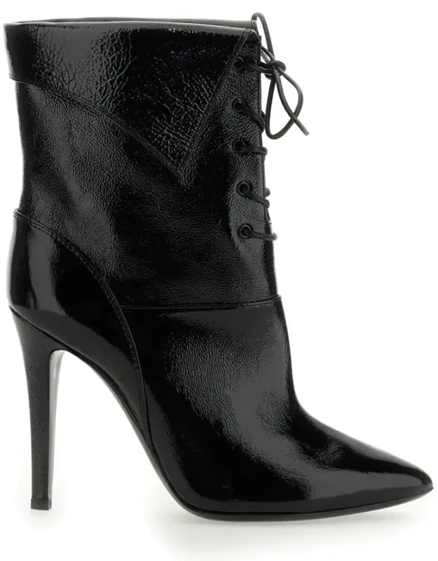 Pointed Toe Nappa Boots