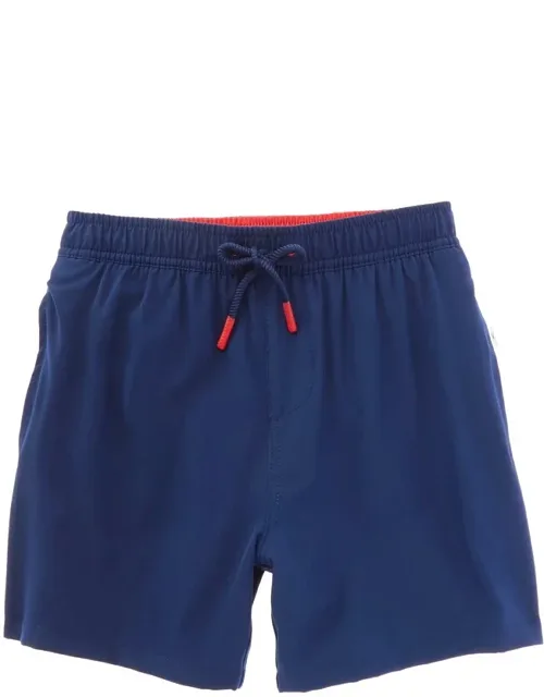 Performance Stretch Lined Volley Swim Shorts