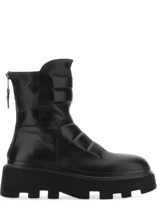 Chunky Leather Boots