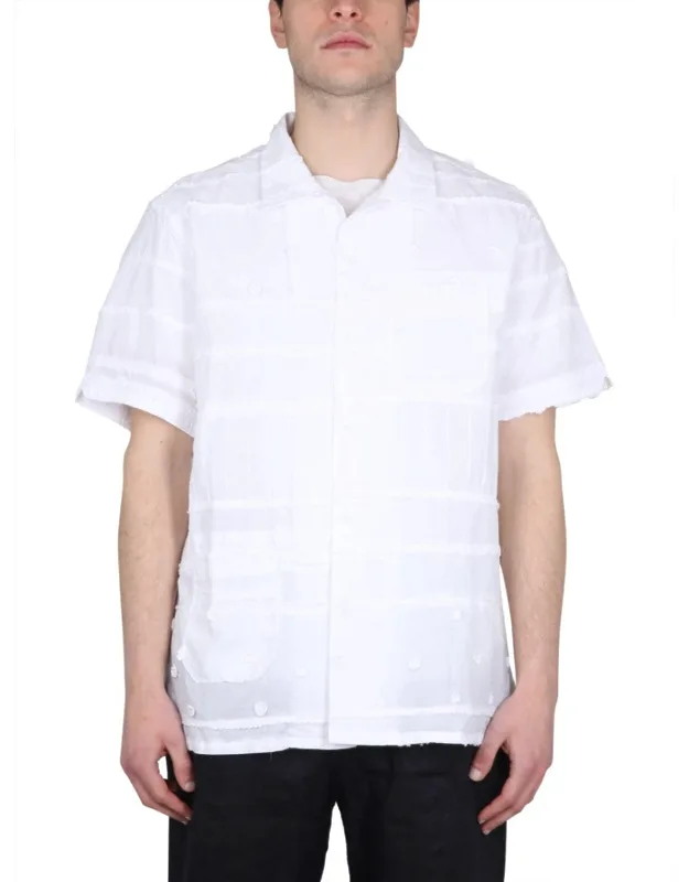 Embroidered Shirt With Classic Collar