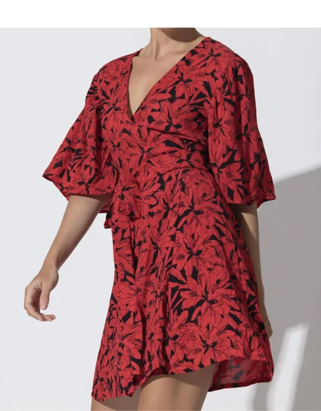 Mini Wrap Dress