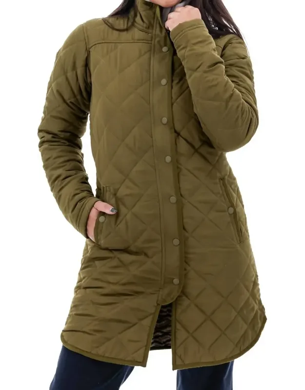 Quilted Car Coat