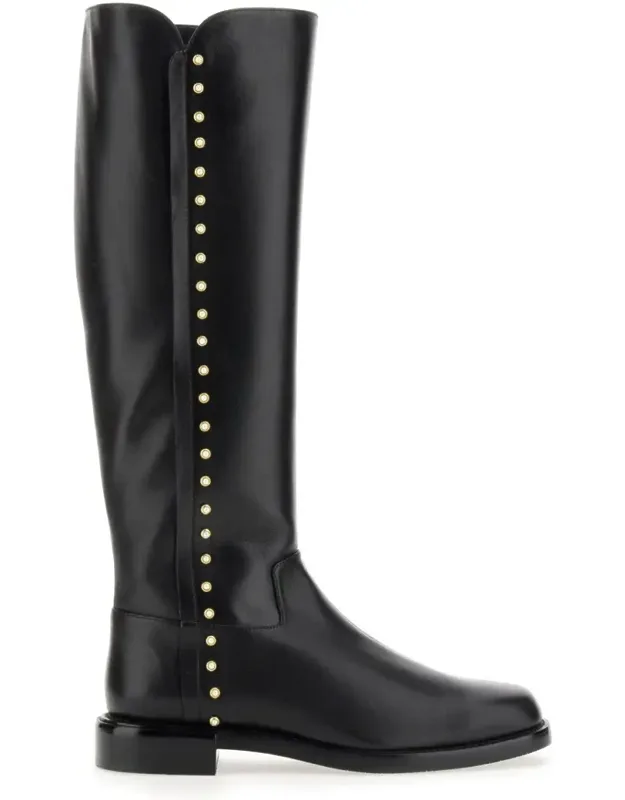 Studded Riding Boots
