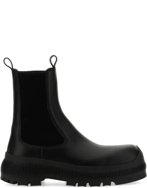 Calf Leather Chelsea Boots