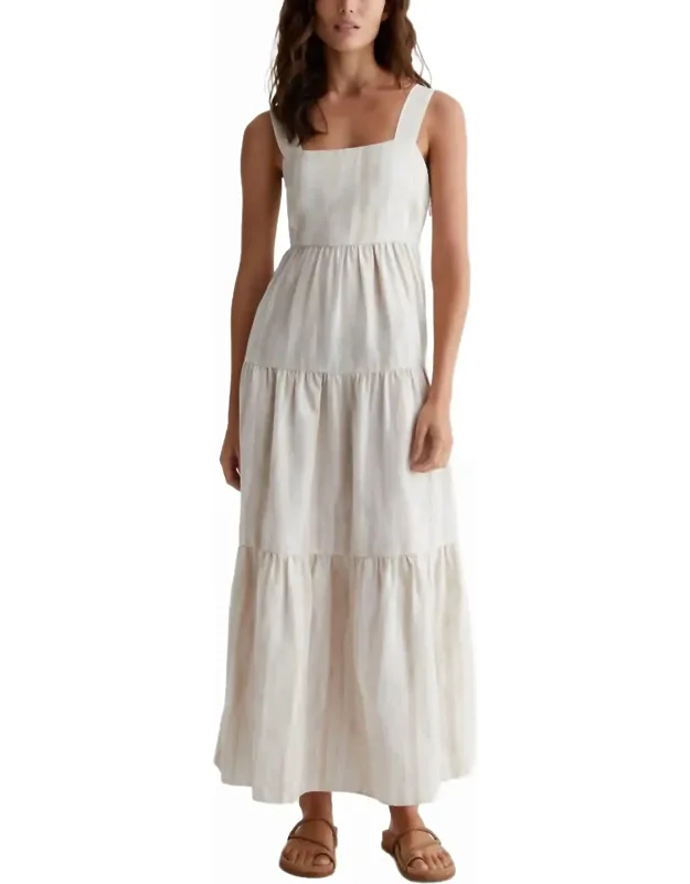 Relaxed Linen Maxi Dress